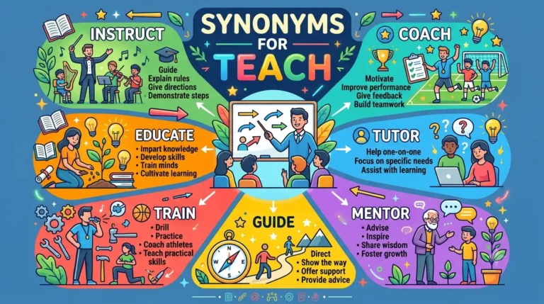 synonyms for teach