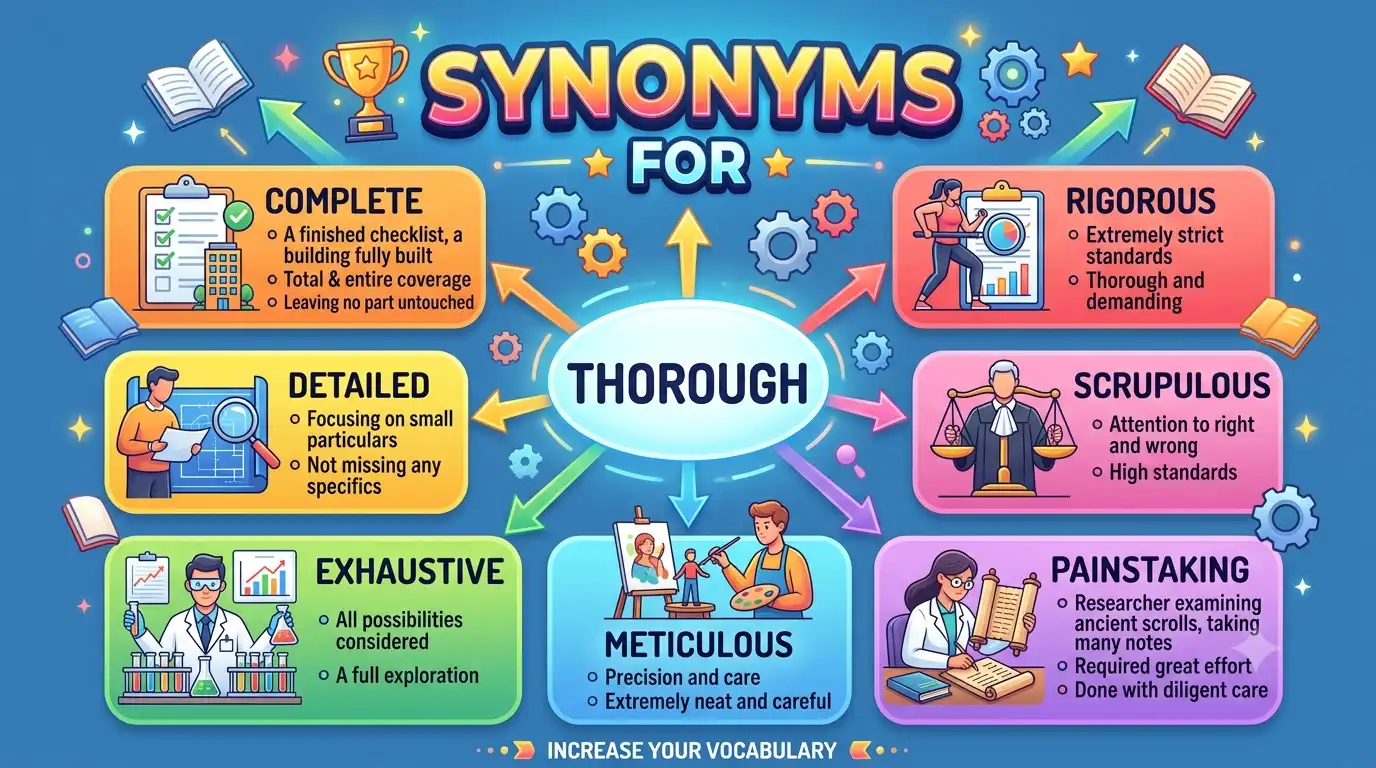 synonyms for thorough