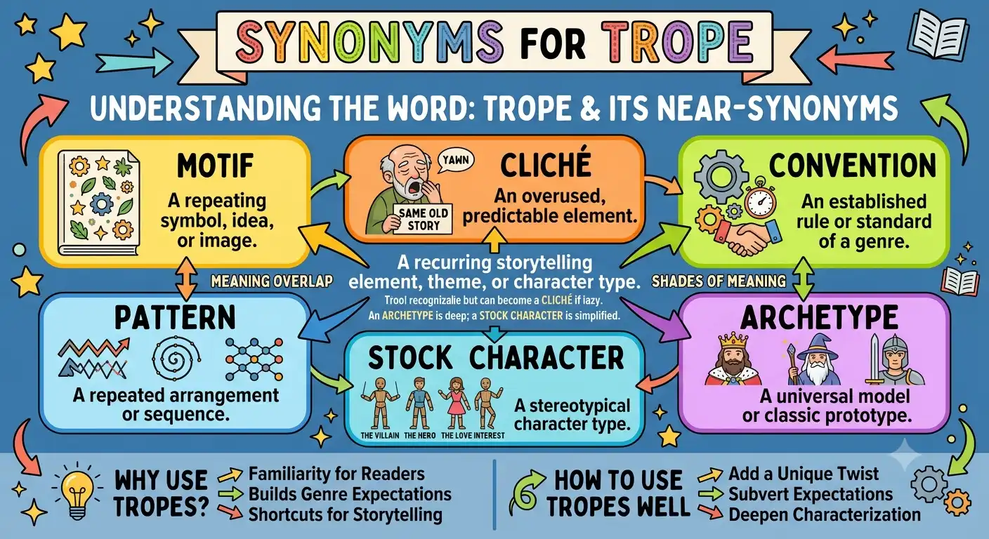 synonyms for trope