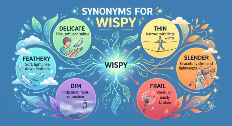 synonyms for wispy