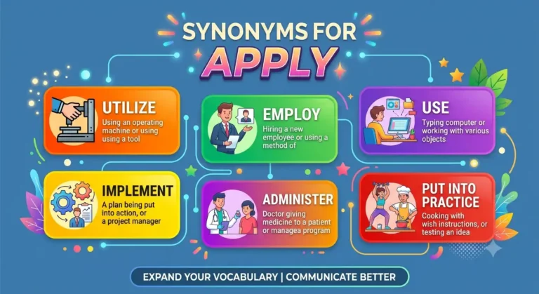 synonyms for apply