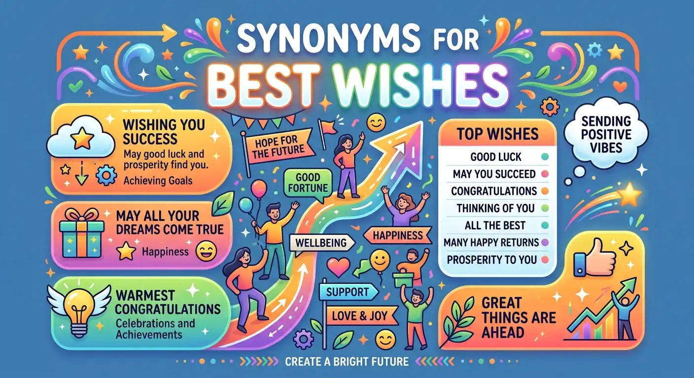 synonyms for best wishes