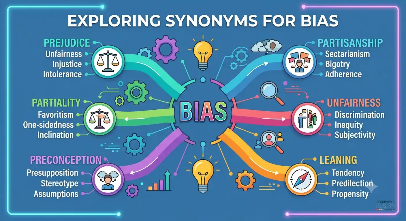 synonyms for bias