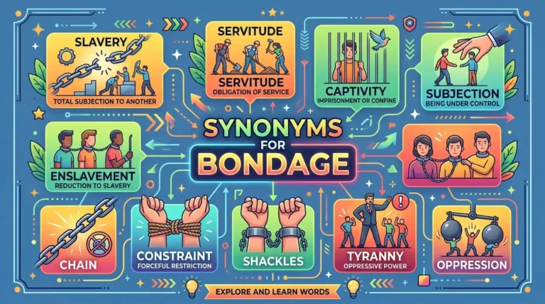 synonyms for bondage
