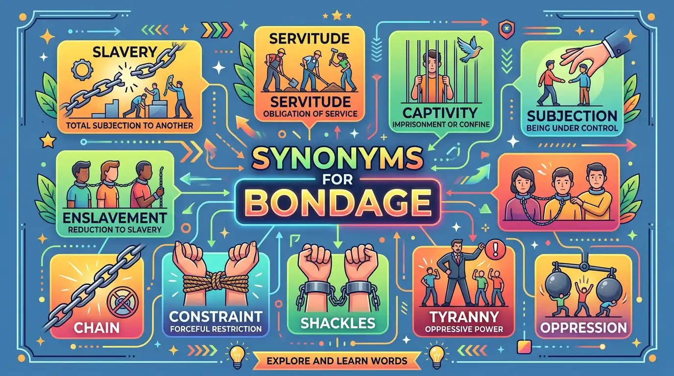 synonyms for bondage