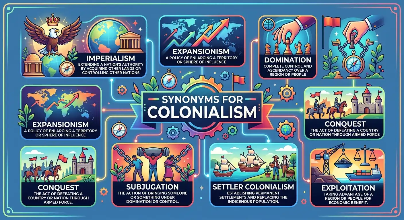 synonyms for colonialism