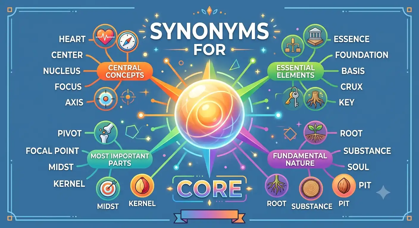 synonyms for core