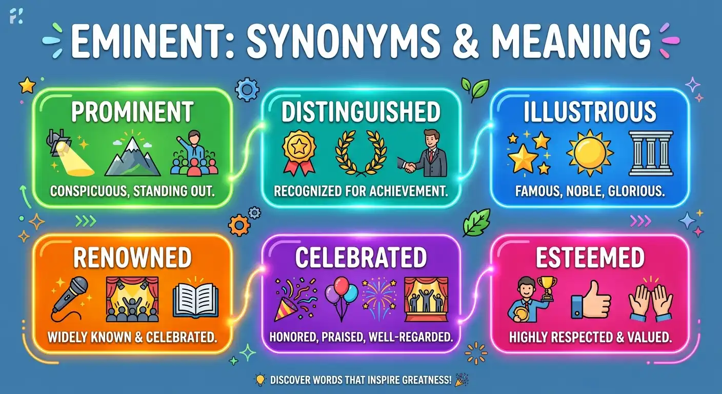 synonyms for eminent