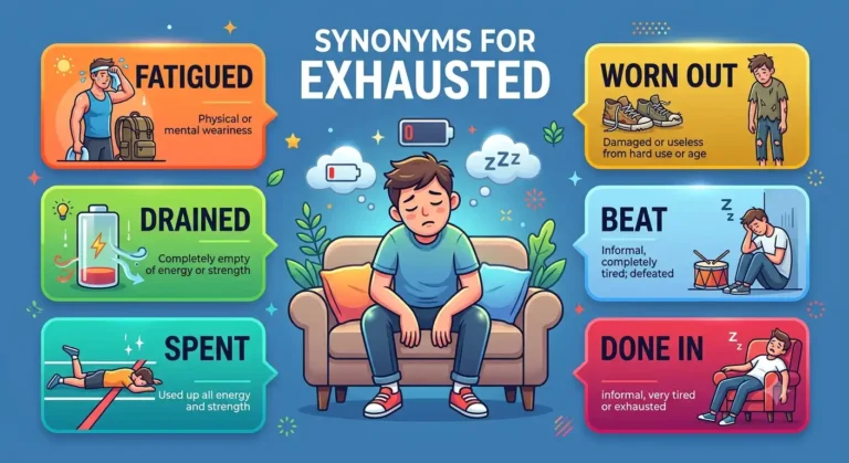 synonyms for exhausted