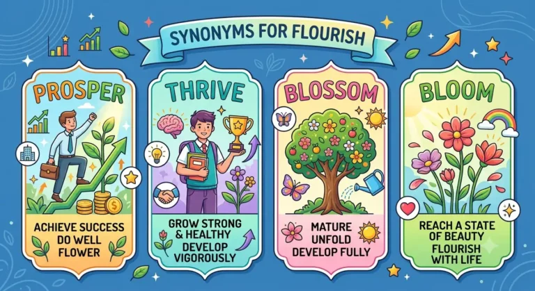 synonyms for flourish