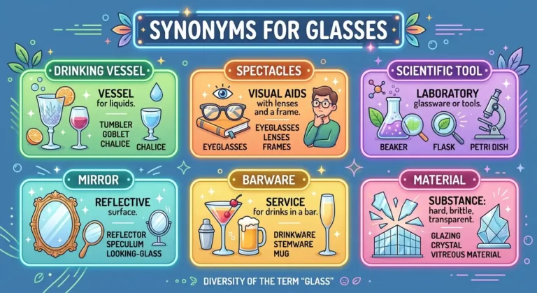 synonyms for glasses