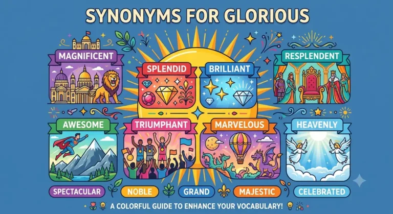 synonyms for glorious