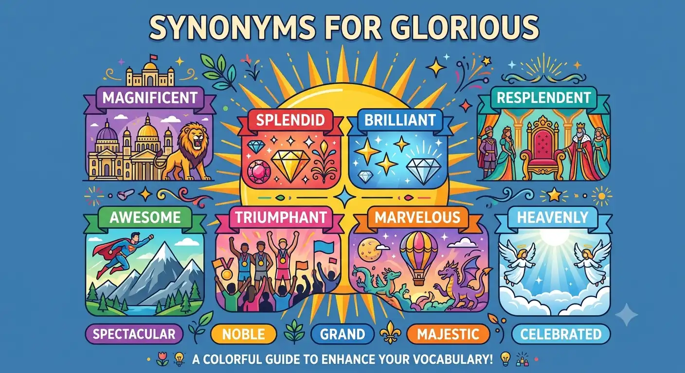 synonyms for glorious