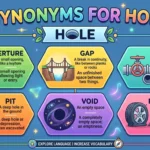 synonyms for hole