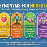 synonyms for honesty