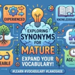 synonyms for mature