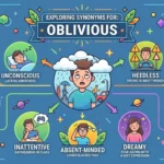 synonyms for oblivious