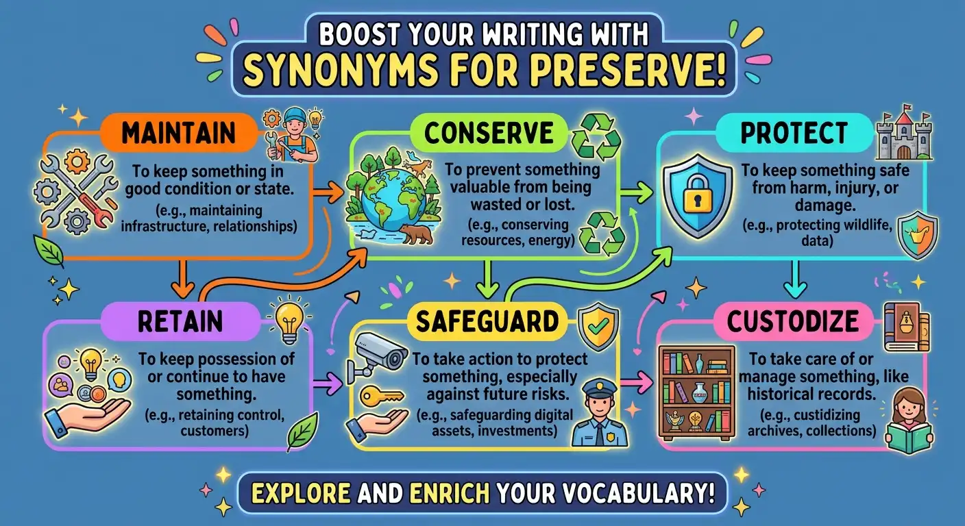 synonyms for preserve