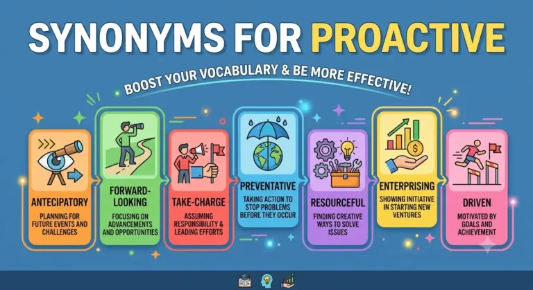 synonyms for proactive