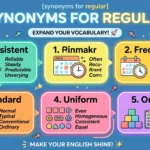 synonyms for regular