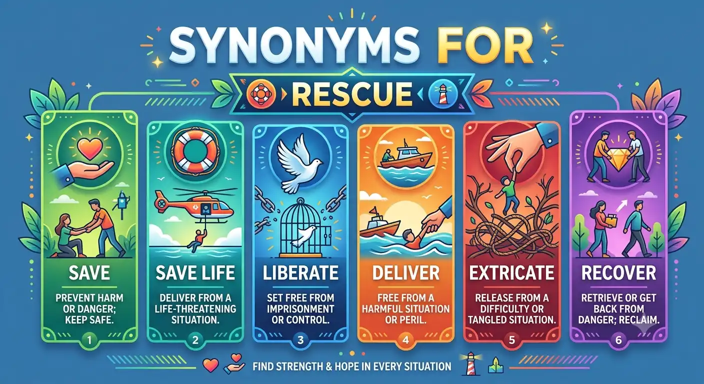 synonyms for rescue
