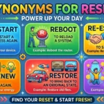 synonyms for reset