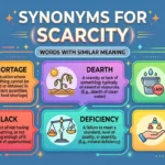 synonyms for scarcity