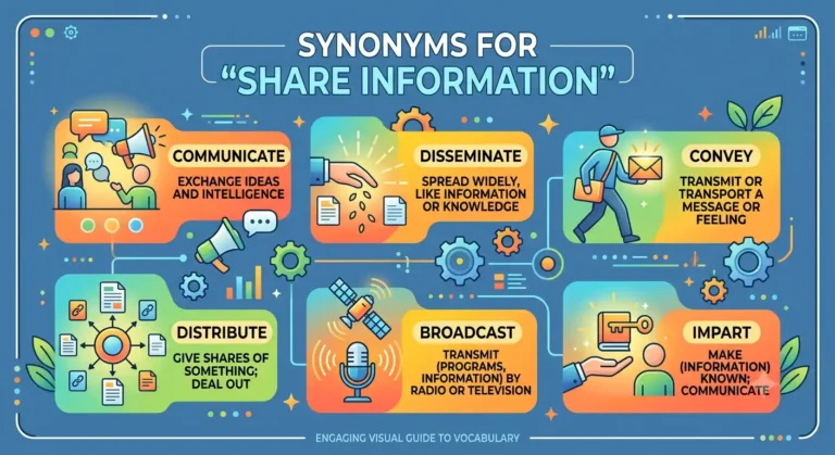 Synonyms for Share Information