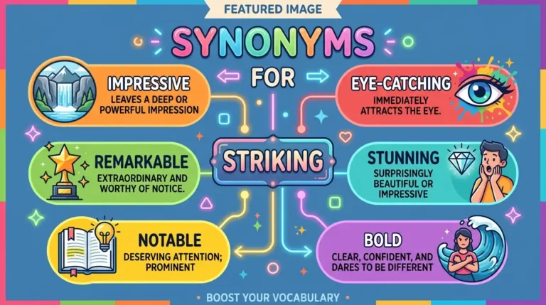 synonyms for striking