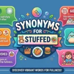 synonyms for stuffed