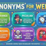 synonyms for weird