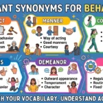 synonyms for behavior
