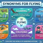 synonyms for flying