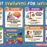 synonyms for influenced