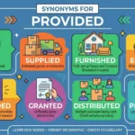 synonyms for provided
