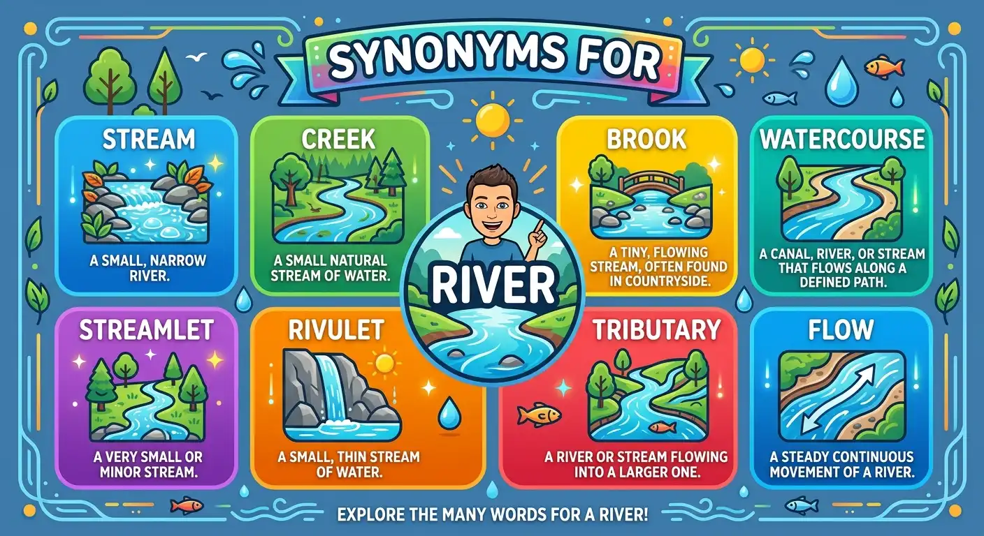 synonyms for river