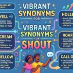 synonyms for shout