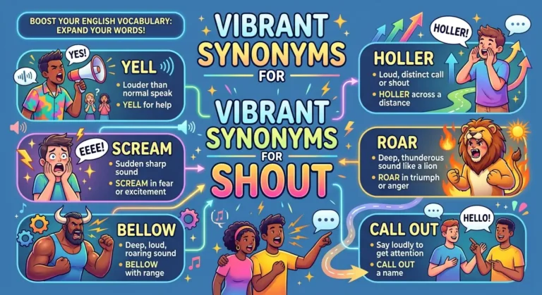 synonyms for shout