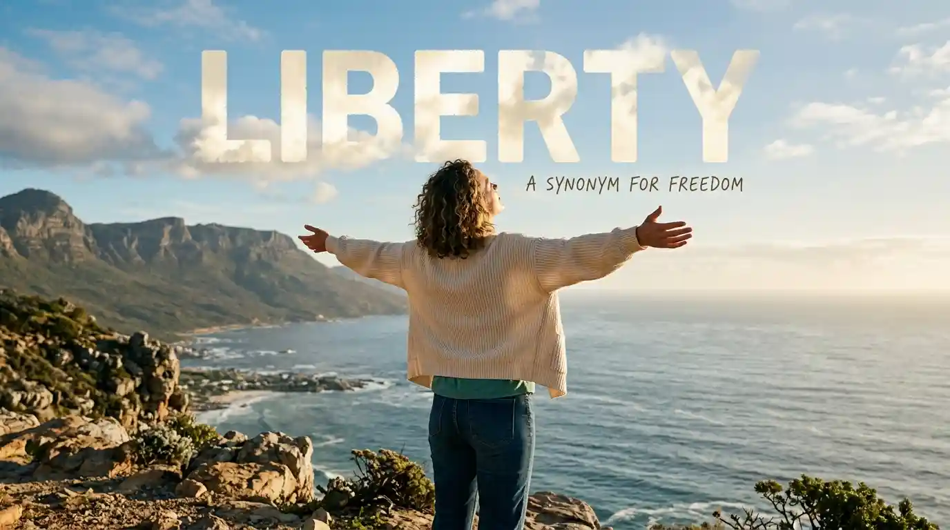 what a synonym for freedom