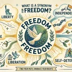 what is a synonym for freedom
